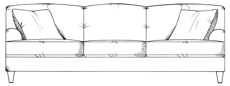 Loxton Super Grand Sofa