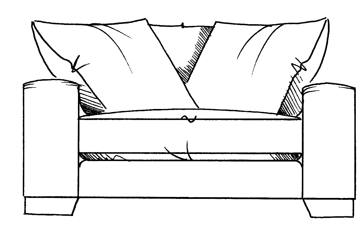 Orbis Loveseat Line