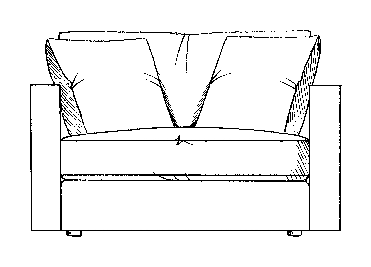 Caspa Love Seat