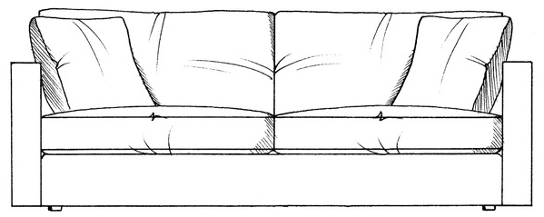 Caspa Large Sofa